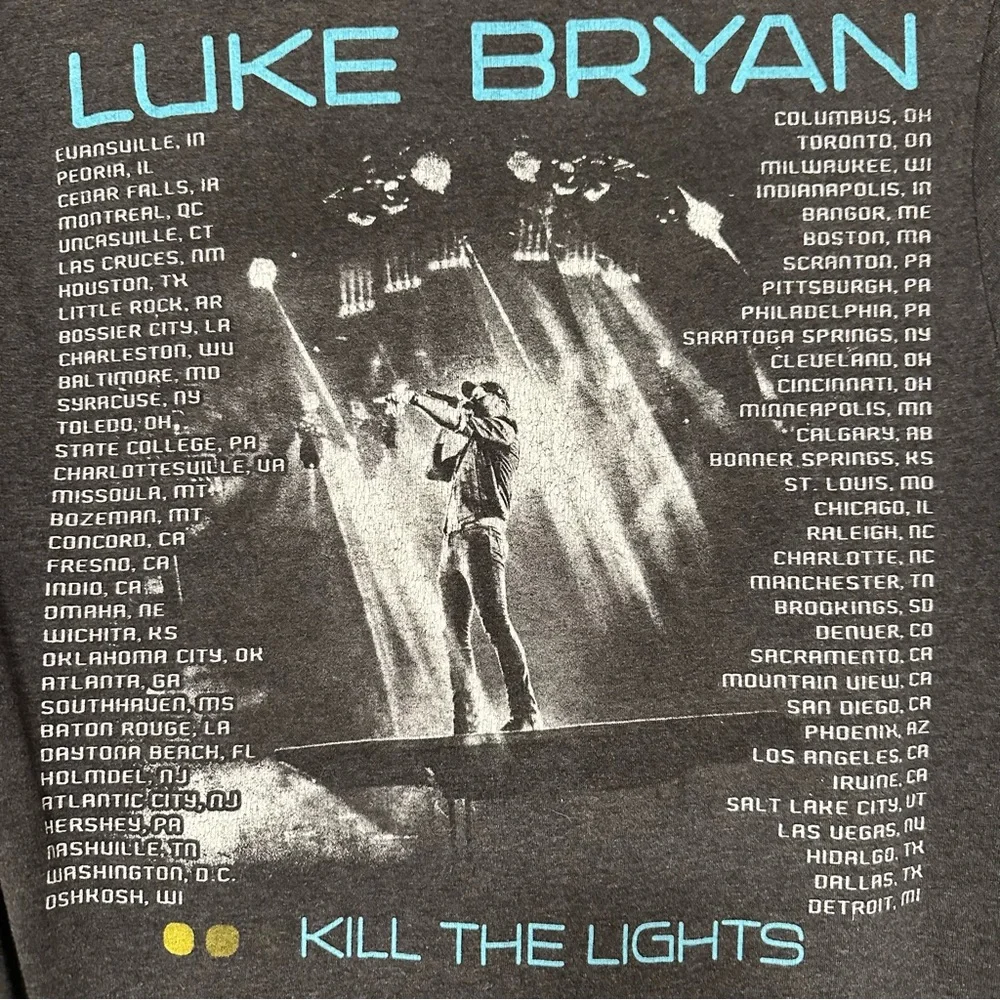 The Concert Tee luke bryan
